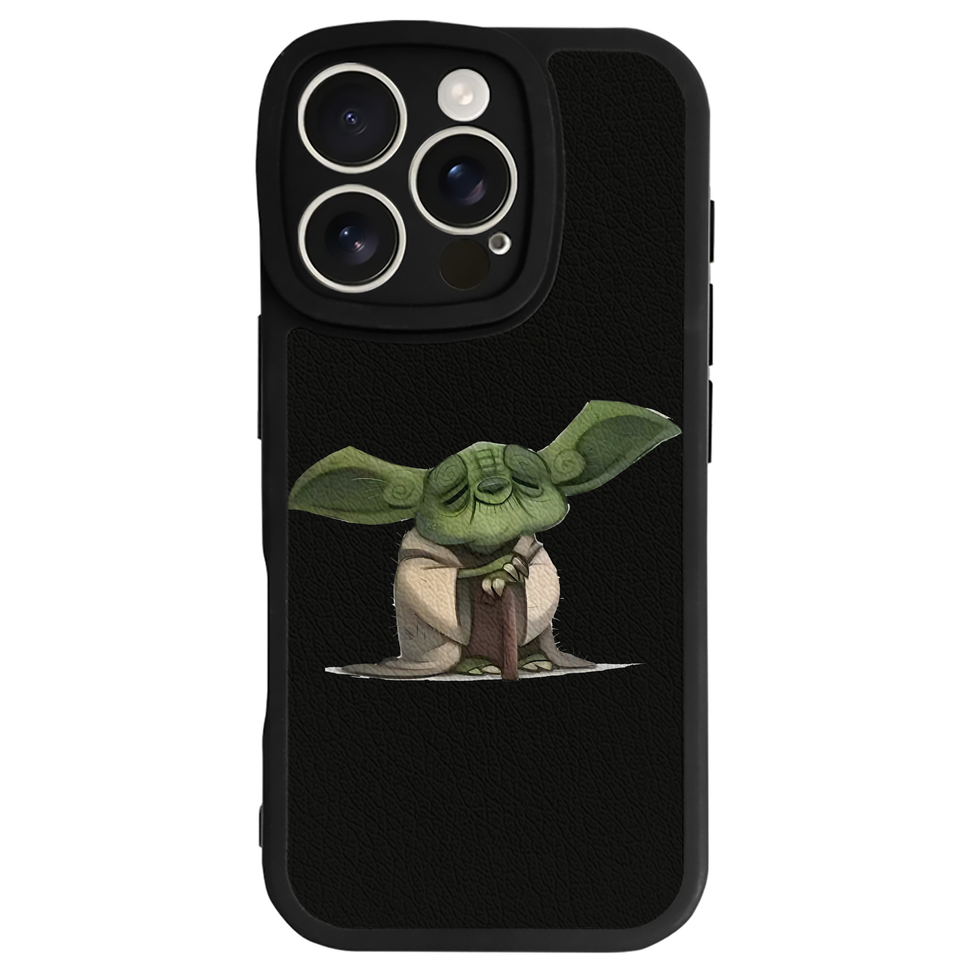 （画像用） スター・ウォーズ Star Wars 【iPhone 16シリーズ対応】シリコンスマホケース（レザー調） 材質：シリコン